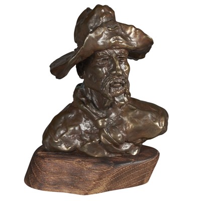 Lot 102 - Bob Scriver American, 1914-1999 Fence Rider,...
