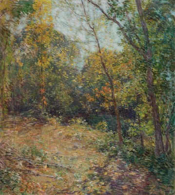 Lot 66 - Willard Leroy Metcalf American, 1858-1925...