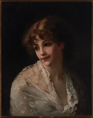 Lot 51 - Gustave Jean Jacquet French, 1846-1909)...