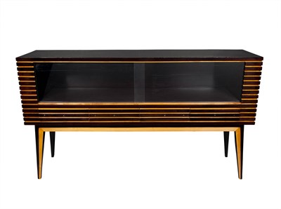 Lot 236 - Mid Century Mahogany Stained, Blonde-Wood and...