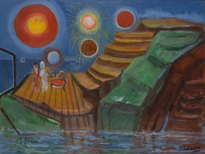 Lot 96 - Nahum Tschacbasov American, 1899-1984 Figures...