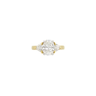 Lot 268 - Gold, Platinum and Diamond Ring, Barmakian Brothers
