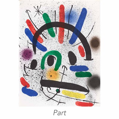 Lot 175 - Joan Miró MIRÓ LITHOGRAPHS I-IV (MOURLOT 854;...