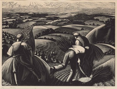 Lot 132 - Clare Leighton (1898-1989) STOOKING (FLETCHER...