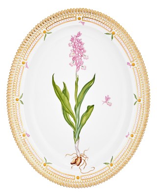 Lot 441 - Royal Copenhagen Flora Danica Pattern Covered...
