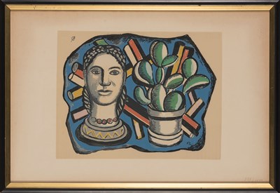 Lot 110 - After Fernand Léger WOMAN AND CACTUS; THE...