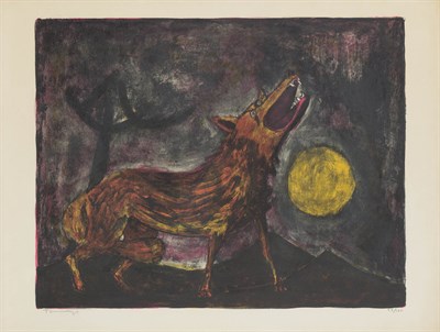 Lot 231 - Rufino Tamayo (1899-1991) COYOTE (PEREDA 34)...