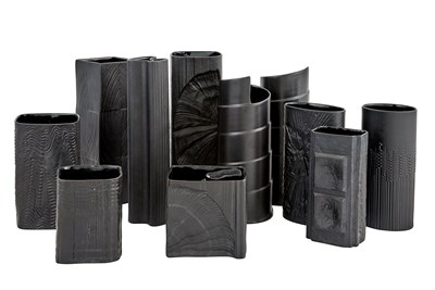 Lot 250 - Group of Eleven Rosenthal Studio Line Black...