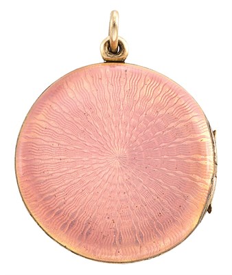 Lot 133 - Russian Gold-Mounted Silver-Gilt and Guilloché...