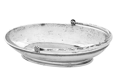 Lot 117 - Silver Handled Basket M. Ovchinnikov, St....