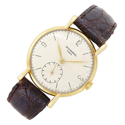 Lot 139 - Gentleman's Gold Wristwatch, Patek Philippe
