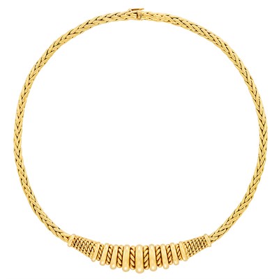 Lot 262 - Gold Necklace, Sterlé, Paris