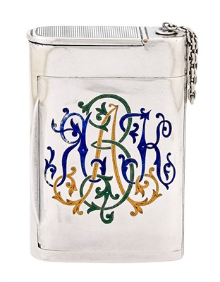 Lot 199 - Russian Silver and Enamel Cigarette Case P....