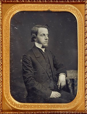 Lot 15 - [DAGUERREOTYPE--PORTRAIT] Group of three...