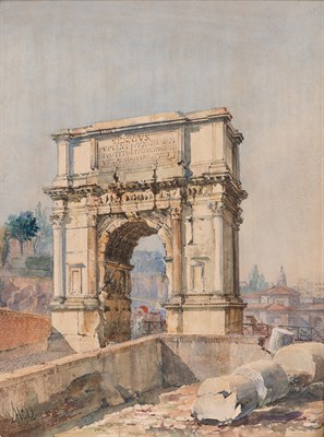 Lot 83 - Attributed to Martino del Don The Roman Forum...