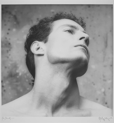 Lot 94 - MAPPLETHORPE, ROBERT (1946-1989) [Man, head...