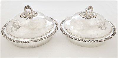 Lot 267 - Assembled Pair of Victorian Sterling Silver...