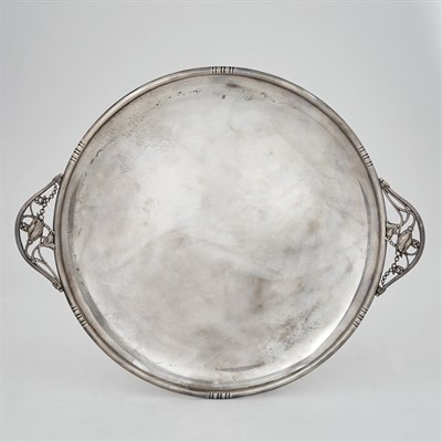 Lot 264 - American Jensen Style Sterling Silver Circular...