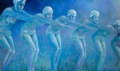 Lot 1171 - Ann Chernow American, b. 1936 Cruising Down...
