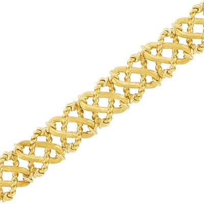 Lot 235 - Gold Bracelet, Tiffany & Co., Schlumberger, France