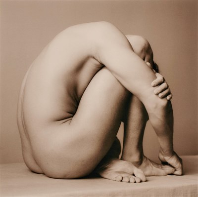 Lot 77 - HALLIDAY, DAVID (b. 1958) [Curled Male Nude],...