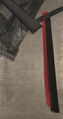 Lot 58 - Toko Shinoda Japanese, b. 1913 Rouge et Noir...