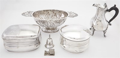 Lot 273 - Group of Continental Silver Table Articles...