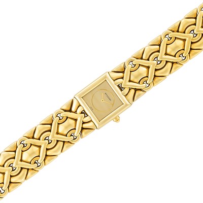 Lot 280 - Gold 'Trika' Wristwatch, Bulgari