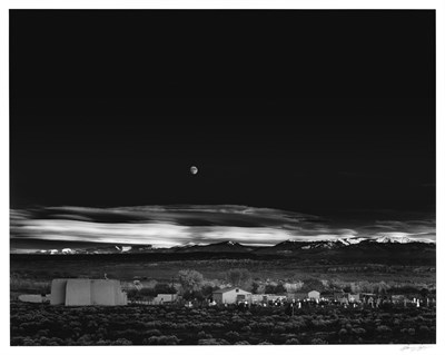 Lot 162 - ADAMS, ANSEL (1902-1984) Moonrise, Hernandez,...