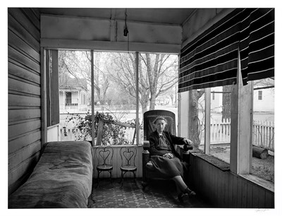 Lot 164 - ADAMS, ANSEL (1902-1984) Mrs. Gunn on Porch,...