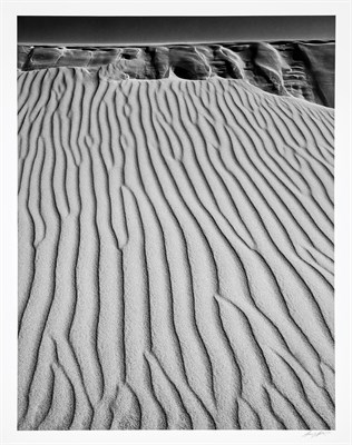 Lot 177 - ADAMS, ANSEL (1902-1984) Sand Dunes, Oceana,...
