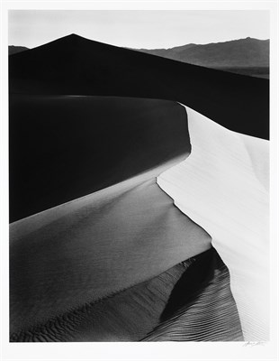 Lot 178 - ADAMS, ANSEL (1902-1984) Sand Dunes, Sunrise,...