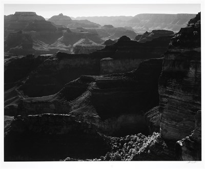 Lot 187 - ADAMS, ANSEL (1902-1984) The Grand Canyon of...