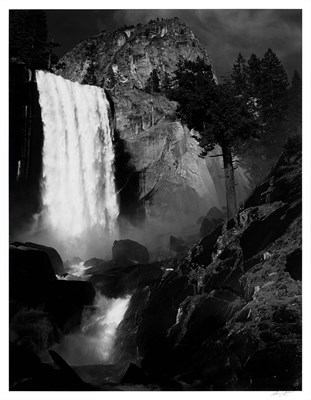 Lot 192 - ADAMS, ANSEL (1902-1984) Vernal Fall, Yosemite...