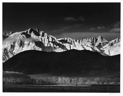 Lot 196 - ADAMS, ANSEL (1902-1984) Winter Sunrise, The...