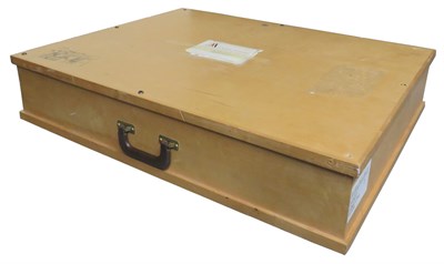 Lot 198 - [ADAMS, ANSEL] Original wooden shipping case...