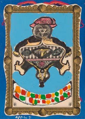 Lot 8 - Karel Appel Dutch, 1921-2006 Untitled, 1971...