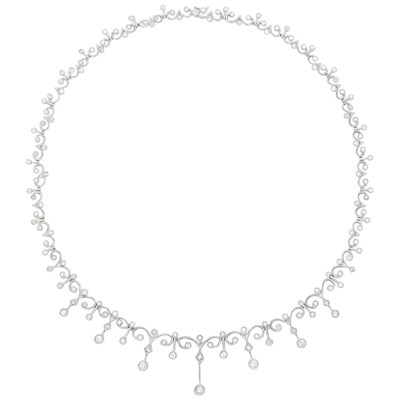 Lot 149 - Platinum and Diamond Necklace