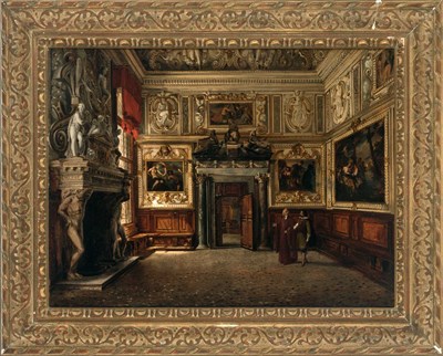 Lot 75 - Luigi Querena Italian, 1820-1887 La Sala...