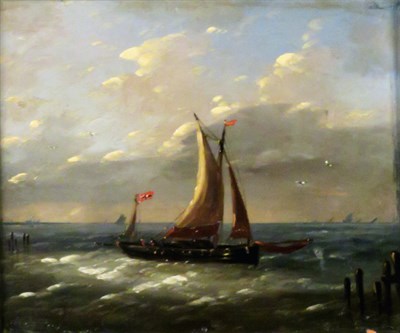 Lot 96 - Louis Charles Verboeckhoven Belgian, 1802-1889...