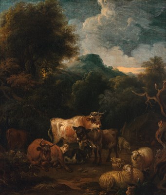 Lot 21 - Michiel Carree Dutch, 1657-1747 A Pastoral...