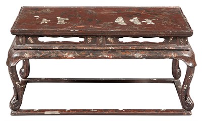 Lot 353 - Korean Mother-of-Pearl Inlaid and...