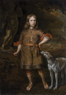 Lot 33 - Jacques Vaillant Dutch, 1643-1691 Portrait of...