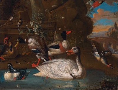 Lot 34 - Adriaen van Oolen Dutch, 1650-1709 A Norwegian...