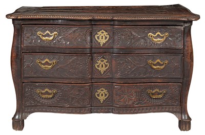 Lot 374 - French Provincial Oak Commode 18th Century The...