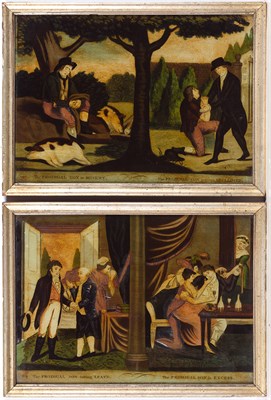 Lot 235 - Artist Unknown THE PRODIGAL SON TAKING LEAVE;...