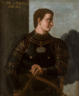 Lot 91 - Italian School 17th Century Caligula Inscribed...