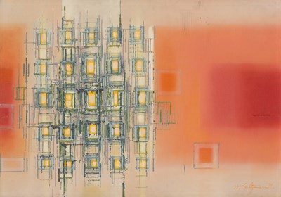 Lot 82 - William Saltzman American, 1916-2006 Window...
