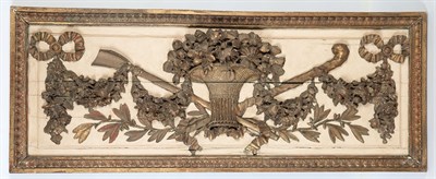 Lot 409 - Group of Four Continental Neoclassical Painted...