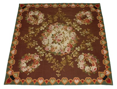 Lot 615 - Napoleon III Aubusson Rug France, late 19th...